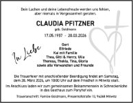 eine Anzeige
