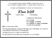 eine Anzeige